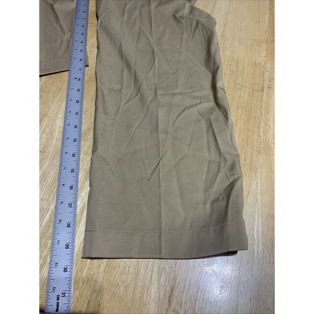 Brooks Brothers Mens Pants 35x30 Chino Straight Leg Khaki Beige/Brown - Picture 5 of 8